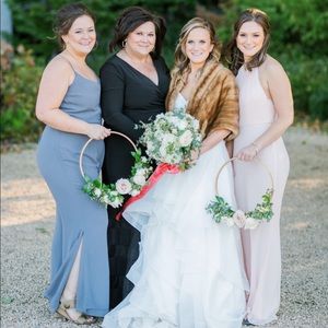 Grey Chiffon Jumpsuit